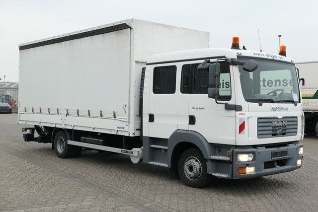 MAN 12.240 TGL, DOKA, LBW, AHK, Klima, 6 Sitze - Camion centinato: foto 4 MAN 12.240 TGL, DOKA, LBW, AHK, Klima, 6 Sitze - Camion centinato: foto 4