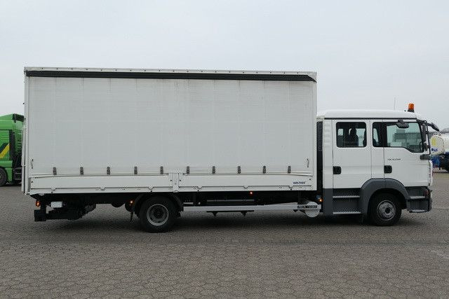 MAN 12.240 TGL, DOKA, LBW, AHK, Klima, 6 Sitze - Camion centinato: foto 5 MAN 12.240 TGL, DOKA, LBW, AHK, Klima, 6 Sitze - Camion centinato: foto 5