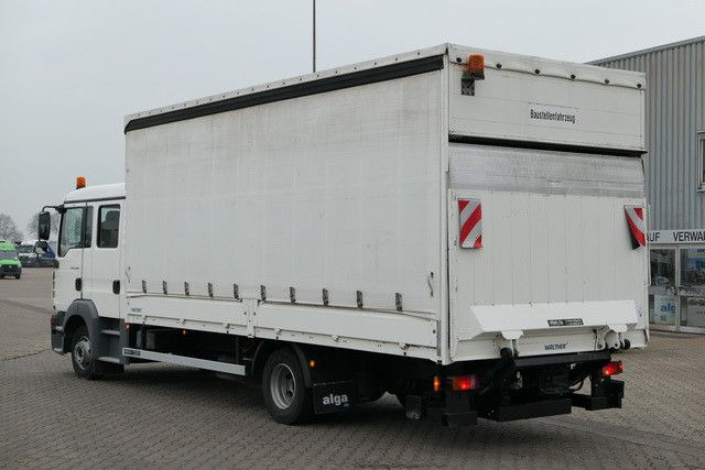 MAN 12.240 TGL, DOKA, LBW, AHK, Klima, 6 Sitze - Camion centinato: foto 3 MAN 12.240 TGL, DOKA, LBW, AHK, Klima, 6 Sitze - Camion centinato: foto 3