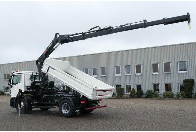 MAN 18.320 TGM BB, Kran Hiab X-Hiduo 138, Funk, AHK - Autocarro ribaltabile: foto 2 MAN 18.320 TGM BB, Kran Hiab X-Hiduo 138, Funk, AHK - Autocarro ribaltabile: foto 2