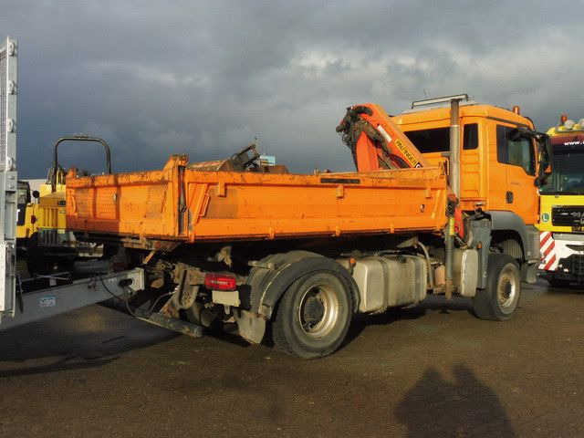 MAN 18.360 TGS 4x4, Kran Palfinger PK8501, Funk, AHK - Autocarro ribaltabile, Camion con gru: foto 3 MAN 18.360 TGS 4x4, Kran Palfinger PK8501, Funk, AHK - Autocarro ribaltabile, Camion con gru: foto 3