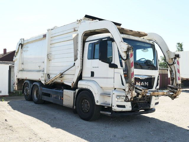 MAN 26.320 TGS BL 6x2, Überkopflader/Frontlader, AC - Camion immondizia: foto 3 MAN 26.320 TGS BL 6x2, Überkopflader/Frontlader, AC - Camion immondizia: foto 3