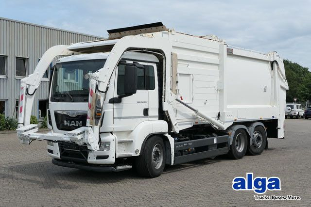MAN 26.320 TGS BL 6x2, Überkopflader/Frontlader, AC MAN 26.320 TGS BL 6x2, Überkopflader/Frontlader, AC - Camion immondizia: foto 1 MAN 26.320 TGS BL 6x2, Überkopflader/Frontlader, AC MAN 26.320 TGS BL 6x2, Überkopflader/Frontlader, AC - Camion immondizia: foto 1