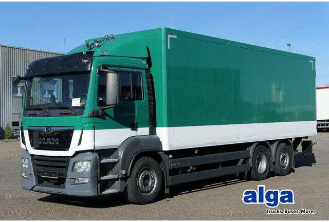 MAN 26.420 TGS LL 6x2, Intarder, LBW 2.5to., Gelenkt - Autocarro furgonato: foto 1 MAN 26.420 TGS LL 6x2, Intarder, LBW 2.5to., Gelenkt - Autocarro furgonato: foto 1