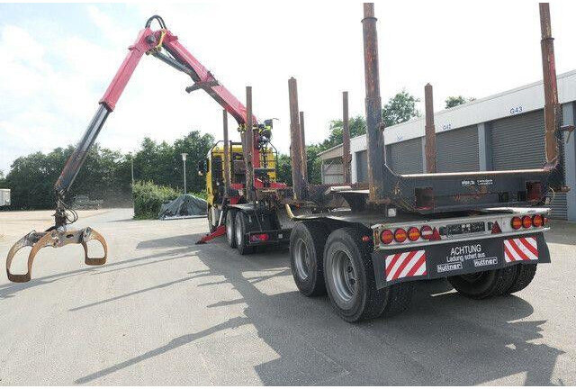 MAN 26.540 TGX 6x4, Kombizug, Huttner LNZK 20 - Camion trasporto legname: foto 5 MAN 26.540 TGX 6x4, Kombizug, Huttner LNZK 20 - Camion trasporto legname: foto 5
