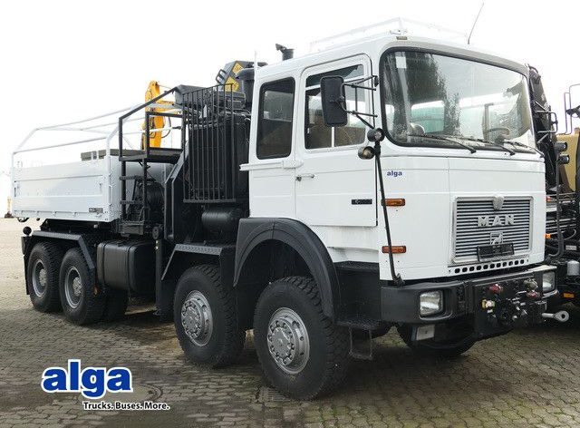 MAN 34.440 8x8, Allrad, Kran, 2x Seilwinde, 2x AHK - Carro attrezzi: foto 1 MAN 34.440 8x8, Allrad, Kran, 2x Seilwinde, 2x AHK - Carro attrezzi: foto 1