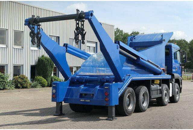 MAN 41.480 TGS 8x4, gr. Federpaket, 37tkm, 4-Achser - Camion con sistema di cavi: foto 3 MAN 41.480 TGS 8x4, gr. Federpaket, 37tkm, 4-Achser - Camion con sistema di cavi: foto 3