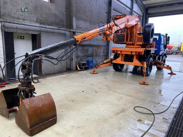 Unimog U 1450 4x4, Kran, Seilwinde - Macchina da cantiere: foto 3 Unimog U 1450 4x4, Kran, Seilwinde - Macchina da cantiere: foto 3