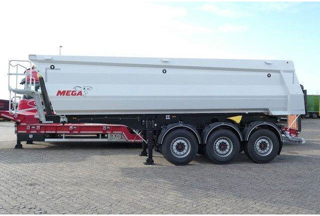 Mega MNW, Stahl, 25m³, Luft-Lift, anliegende Klappe - Semirimorchio ribaltabile: foto 3 Mega MNW, Stahl, 25m³, Luft-Lift, anliegende Klappe - Semirimorchio ribaltabile: foto 3