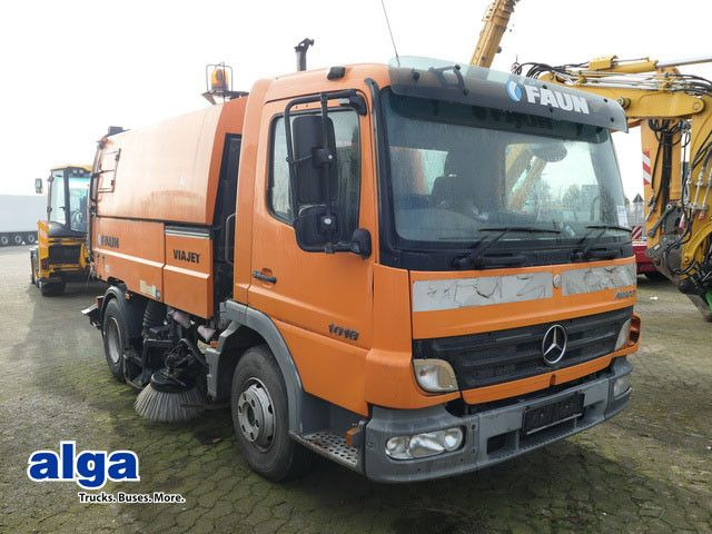 Mercedes-Benz 1018 Atego 4x2, Faun VIAJET 5R, Klima, 73tkm - Spazzatrice stradale: foto 1 Mercedes-Benz 1018 Atego 4x2, Faun VIAJET 5R, Klima, 73tkm - Spazzatrice stradale: foto 1