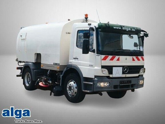 Mercedes-Benz 1518 LKO Atego 4x2, Kobit-Aufbau, 8m³,Wassertank - Spazzatrice stradale: foto 1 Mercedes-Benz 1518 LKO Atego 4x2, Kobit-Aufbau, 8m³,Wassertank - Spazzatrice stradale: foto 1