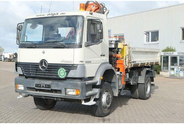 Mercedes-Benz 1828 Atego 4x4, Atlas AK 105.1, Funk, Hydr., AHK - Autocarro ribaltabile: foto 4 Mercedes-Benz 1828 Atego 4x4, Atlas AK 105.1, Funk, Hydr., AHK - Autocarro ribaltabile: foto 4