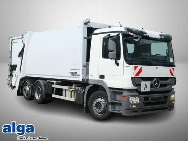 Mercedes-Benz 2532 L Actros 6x2, Faun, Variopress II 524,Klima - Camion immondizia: foto 1 Mercedes-Benz 2532 L Actros 6x2, Faun, Variopress II 524,Klima - Camion immondizia: foto 1