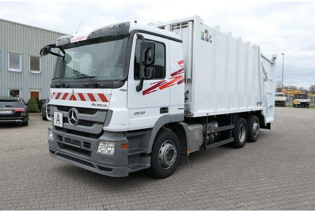 Camion immondizia Mercedes-Benz 2532 L Actros 6x2, Medium X2EC23, Zöller 321: foto 7