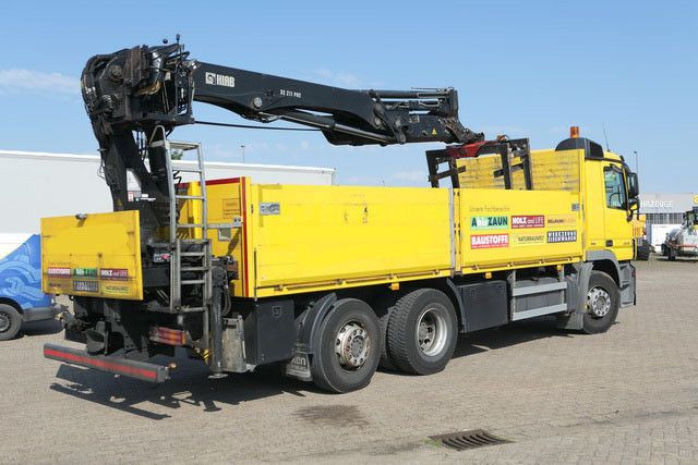 Mercedes-Benz 2536 Actros/MP3/HIAB 211DL/AHK/Klima - Autocarro con pianale/ Cassone fisso, Camion con gru: foto 5 Mercedes-Benz 2536 Actros/MP3/HIAB 211DL/AHK/Klima - Autocarro con pianale/ Cassone fisso, Camion con gru: foto 5