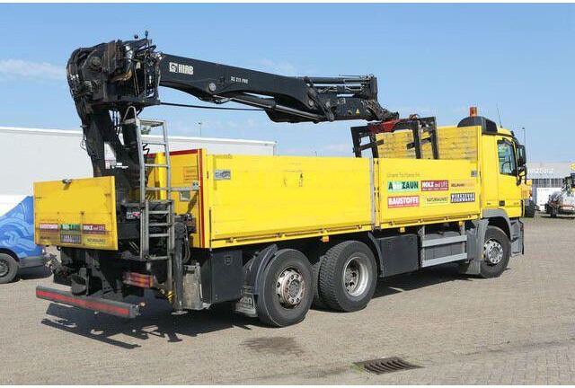 Mercedes-Benz 2536 Actros/MP3/HIAB 211DL/AHK/Klima - Autocarro con pianale/ Cassone fisso: foto 5 Mercedes-Benz 2536 Actros/MP3/HIAB 211DL/AHK/Klima - Autocarro con pianale/ Cassone fisso: foto 5