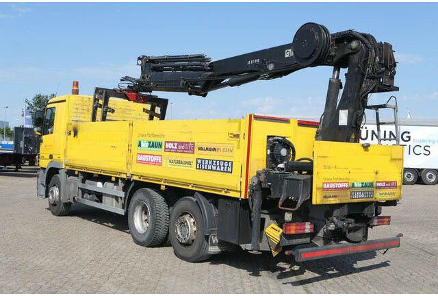 Mercedes-Benz 2536 Actros/MP3/HIAB 211DL/AHK/Klima - Autocarro con pianale/ Cassone fisso: foto 2 Mercedes-Benz 2536 Actros/MP3/HIAB 211DL/AHK/Klima - Autocarro con pianale/ Cassone fisso: foto 2