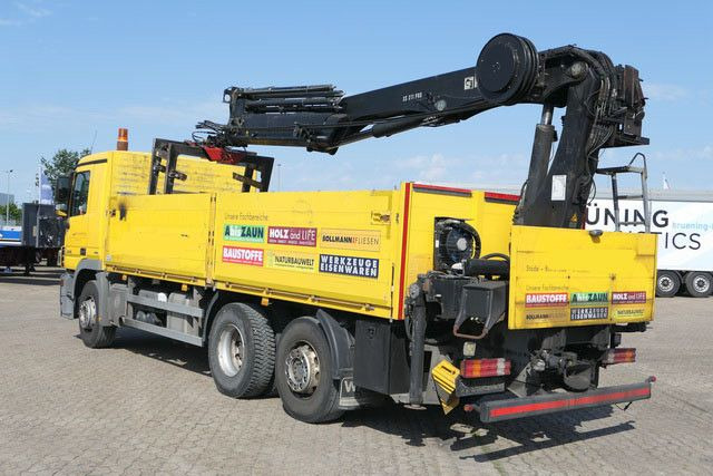 Mercedes-Benz 2536 Actros/MP3/HIAB 211DL/AHK/Klima - Autocarro con pianale/ Cassone fisso, Camion con gru: foto 2 Mercedes-Benz 2536 Actros/MP3/HIAB 211DL/AHK/Klima - Autocarro con pianale/ Cassone fisso, Camion con gru: foto 2