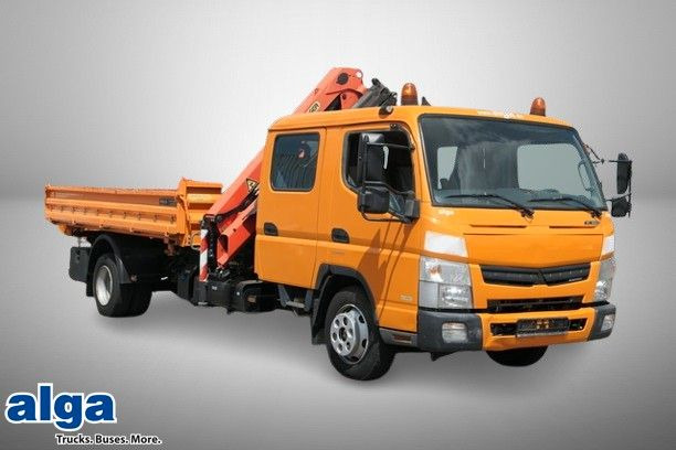 Mitsubishi Fuso Canter 7C18D, Palfinger PK 7001-KA, DOKA - Autocarro ribaltabile, Camion con gru: foto 1 Mitsubishi Fuso Canter 7C18D, Palfinger PK 7001-KA, DOKA - Autocarro ribaltabile, Camion con gru: foto 1