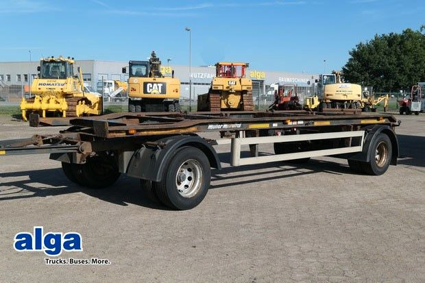 Müller-Mitteltal RA-T 18,0, Außenroller, Container, BPW, Behälter - Rimorchio scarrabile/ Multibenna: foto 1 Müller-Mitteltal RA-T 18,0, Außenroller, Container, BPW, Behälter - Rimorchio scarrabile/ Multibenna: foto 1