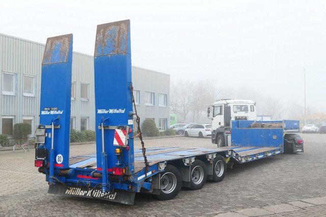 Müller-Mitteltal TTS-VLL 30,0 Profi, Tiefbett, Rampen, Gelenkt - Semirimorchio pianale ribassato: foto 4 Müller-Mitteltal TTS-VLL 30,0 Profi, Tiefbett, Rampen, Gelenkt - Semirimorchio pianale ribassato: foto 4