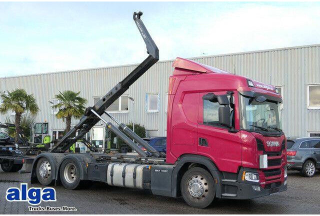 Scania G 450 6x2, Meiller RL 18.65, Retarder,Alu-Felgen - Autocarro scarrabile: foto 1 Scania G 450 6x2, Meiller RL 18.65, Retarder,Alu-Felgen - Autocarro scarrabile: foto 1