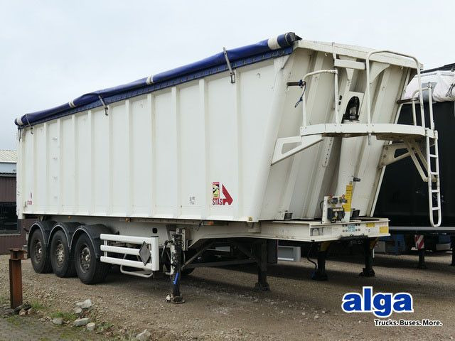 Stas S339CX, Alu, 50m³, Kombitür,Getreide,Alu-Chassis - Semirimorchio ribaltabile: foto 1 Stas S339CX, Alu, 50m³, Kombitür,Getreide,Alu-Chassis - Semirimorchio ribaltabile: foto 1