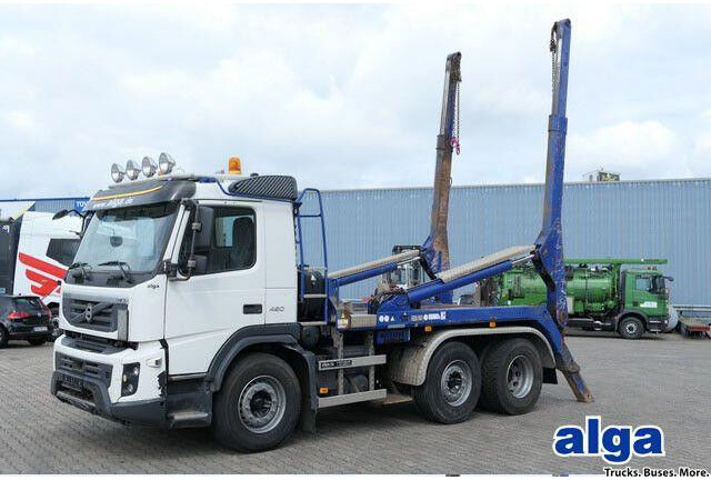 Volvo FMX 420 6x2, VDL P-18T, Klima, AHK, Lampenbügel - Camion con sistema di cavi: foto 1 Volvo FMX 420 6x2, VDL P-18T, Klima, AHK, Lampenbügel - Camion con sistema di cavi: foto 1