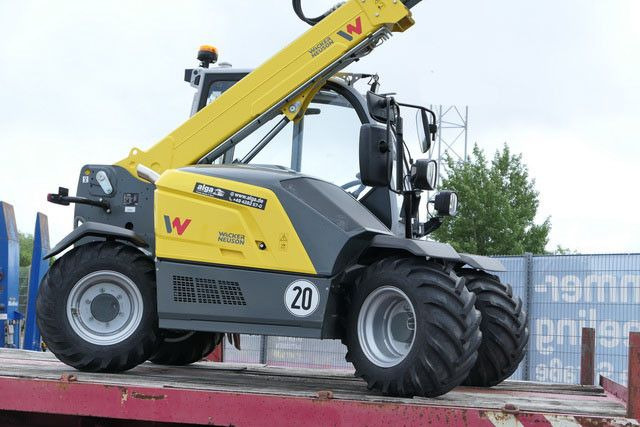 Wacker Neuson TH 412 4x4/nur 150 Std./wie NEU! - Pala gommata: foto 2 Wacker Neuson TH 412 4x4/nur 150 Std./wie NEU! - Pala gommata: foto 2