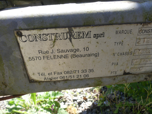 Remorque double essieu fermée Construrem 2T2E - Altra macchina: foto 5 Remorque double essieu fermée Construrem 2T2E - Altra macchina: foto 5