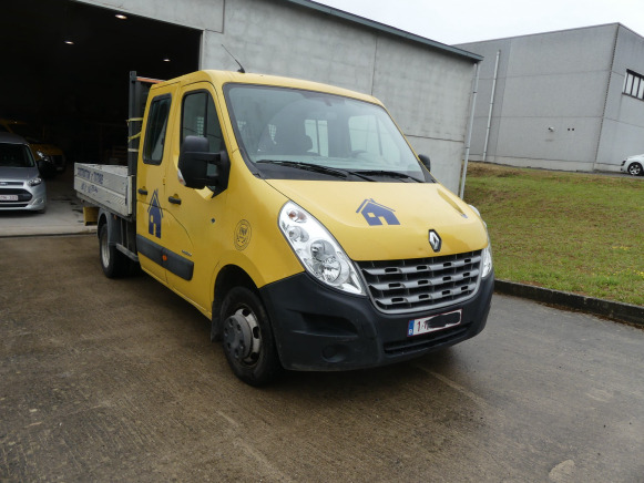 Camionnette plateau double cabine Renault Master DCI150 (2012-171.164 km-VIN:VF1MBH6F346533282) - Furgone con cassone fisso, Furgone doppia cabina: foto 2 Camionnette plateau double cabine Renault Master DCI150 (2012-171.164 km-VIN:VF1MBH6F346533282) - Furgone con cassone fisso, Furgone doppia cabina: foto 2