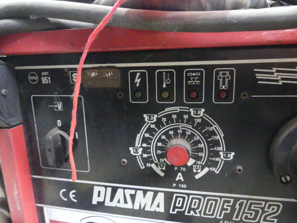Macchina lavorazione metalli Machine de découpe plasma Cebora Plasma Prof 152 arc control: foto 8
