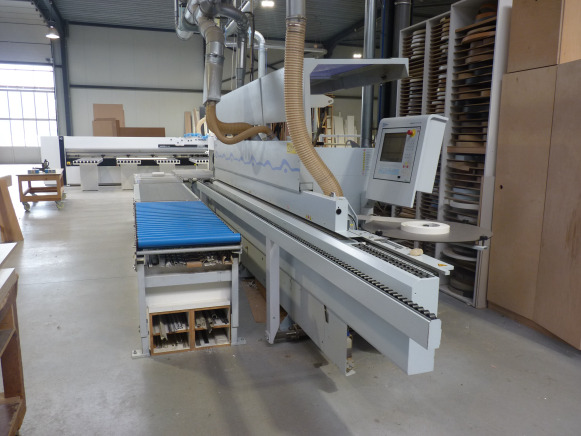 Plaqueuse de chants Brandt Highflex 1440 KDF 440 (211-0261206590-2012) + Rallonge avec convoyeur à rouleaux - Macchina lavorazione legno: foto 2 Plaqueuse de chants Brandt Highflex 1440 KDF 440 (211-0261206590-2012) + Rallonge avec convoyeur à rouleaux - Macchina lavorazione legno: foto 2