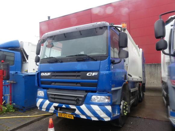 REF:BZ-DF-46 - Camion poubelle DAF FAG CF75 (2011-333.637 km) - Camion immondizia: foto 1 REF:BZ-DF-46 - Camion poubelle DAF FAG CF75 (2011-333.637 km) - Camion immondizia: foto 1