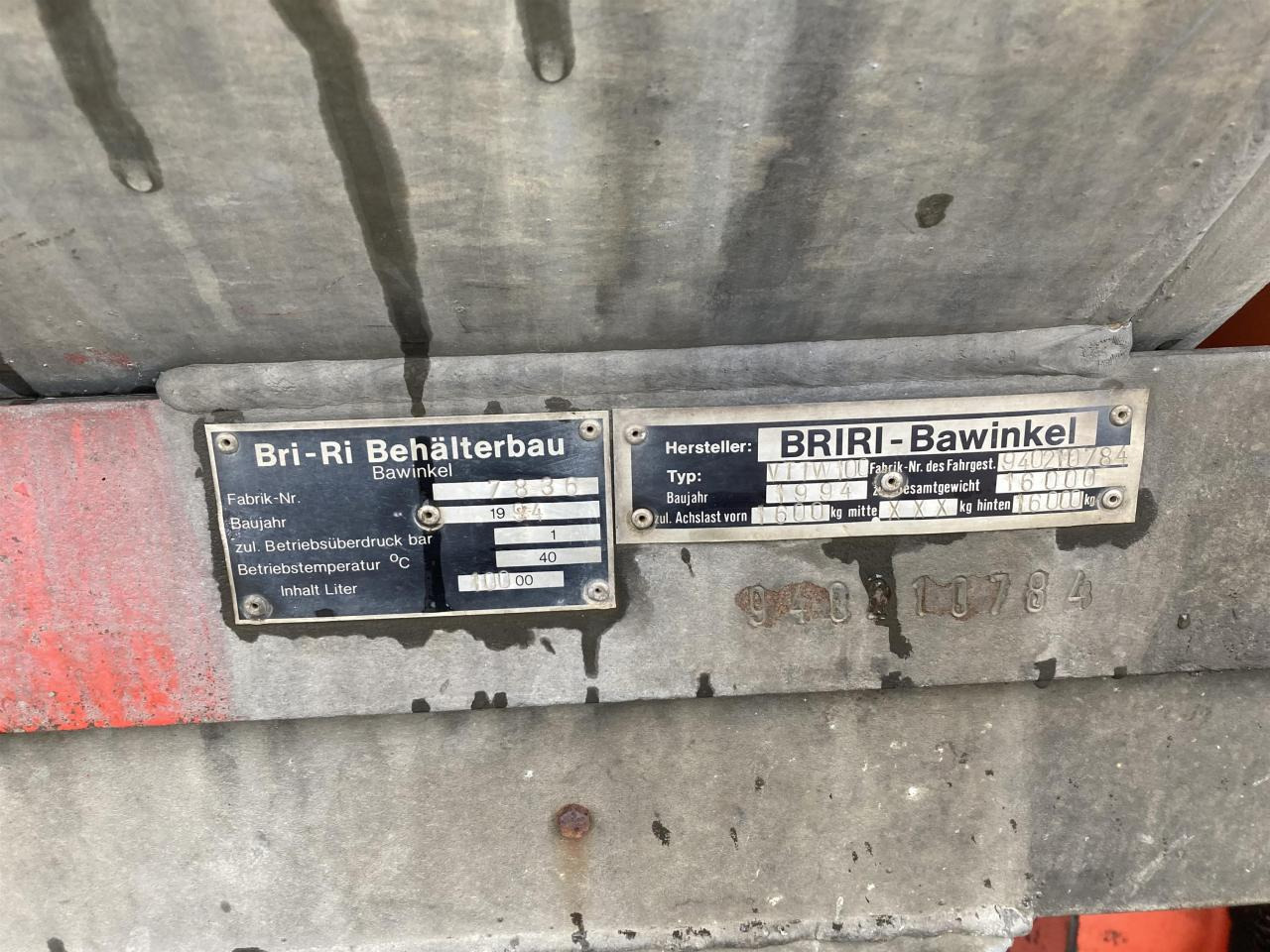 Attrezzatura per spandimento Briri VTTW 100: foto 7 Attrezzatura per spandimento Briri VTTW 100: foto 7