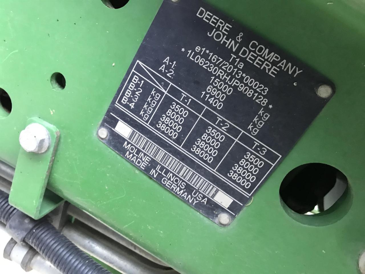 Trattore John Deere 6230R: foto 13 Trattore John Deere 6230R: foto 13