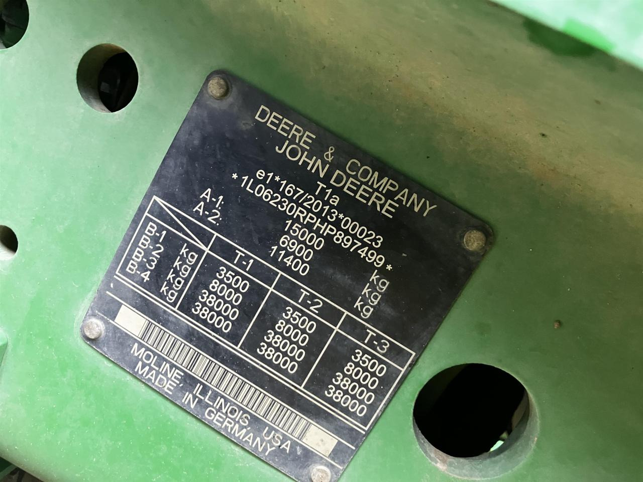 Trattore John Deere 6230R: foto 12