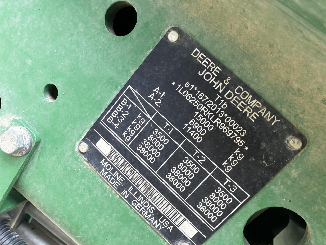 Trattore John Deere 6250R: foto 15