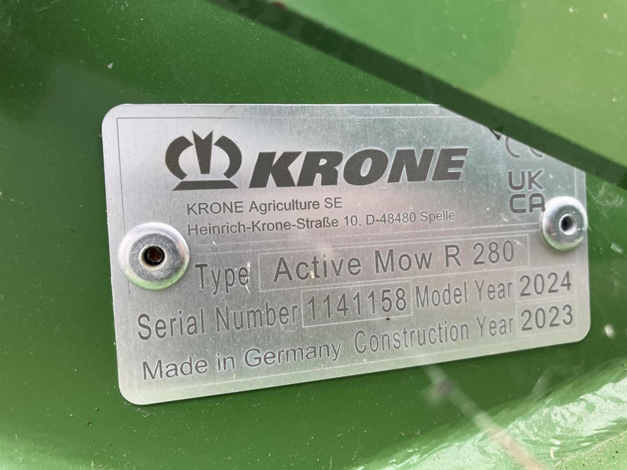 Krone ActiveMow R 280 - Falciatrice: foto 5 Krone ActiveMow R 280 - Falciatrice: foto 5