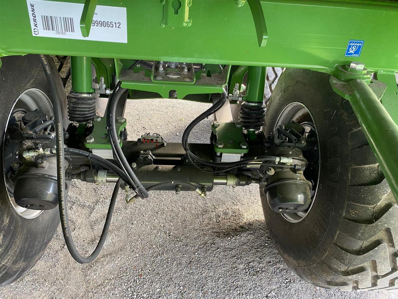 Rimorchio a cassone agricolo Krone TX 460 D: foto 8