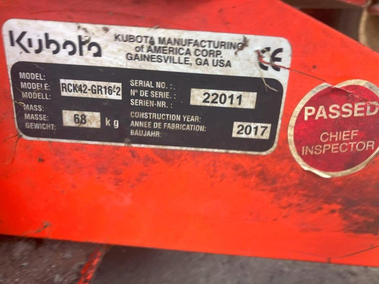 Kubota GR1600-ID-II - Tagliaerba: foto 2 Kubota GR1600-ID-II - Tagliaerba: foto 2