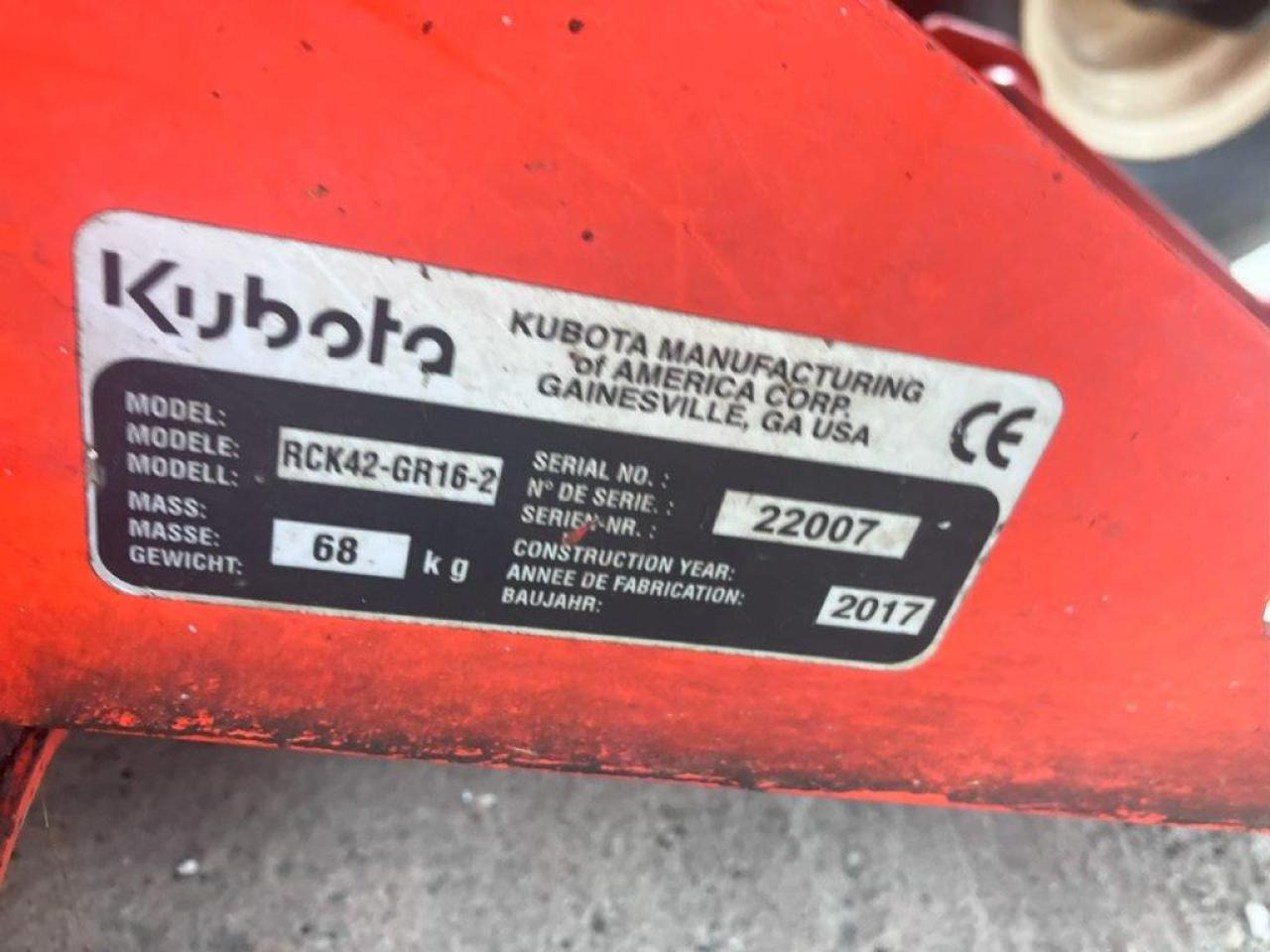 Kubota GR1600-ID-II - Tagliaerba: foto 2 Kubota GR1600-ID-II - Tagliaerba: foto 2