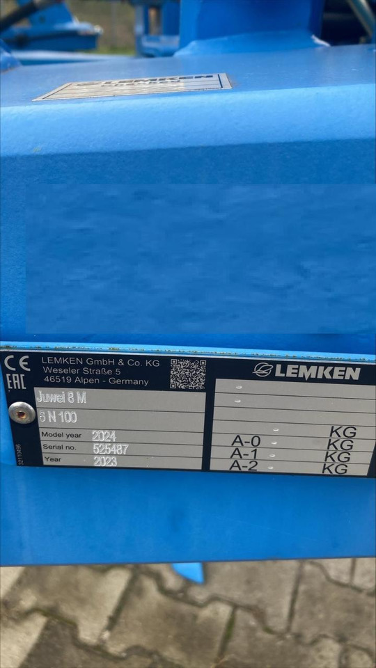 Lemken Juwel 8 M 6 N 100 - Aratro: foto 4 Lemken Juwel 8 M 6 N 100 - Aratro: foto 4