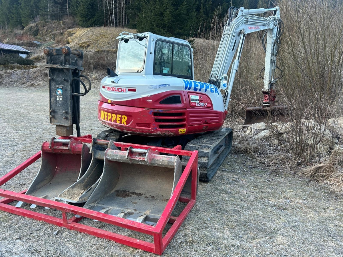Takeuchi TB290-2 Bagger, Minibagger - Miniescavatore: foto 3 Takeuchi TB290-2 Bagger, Minibagger - Miniescavatore: foto 3