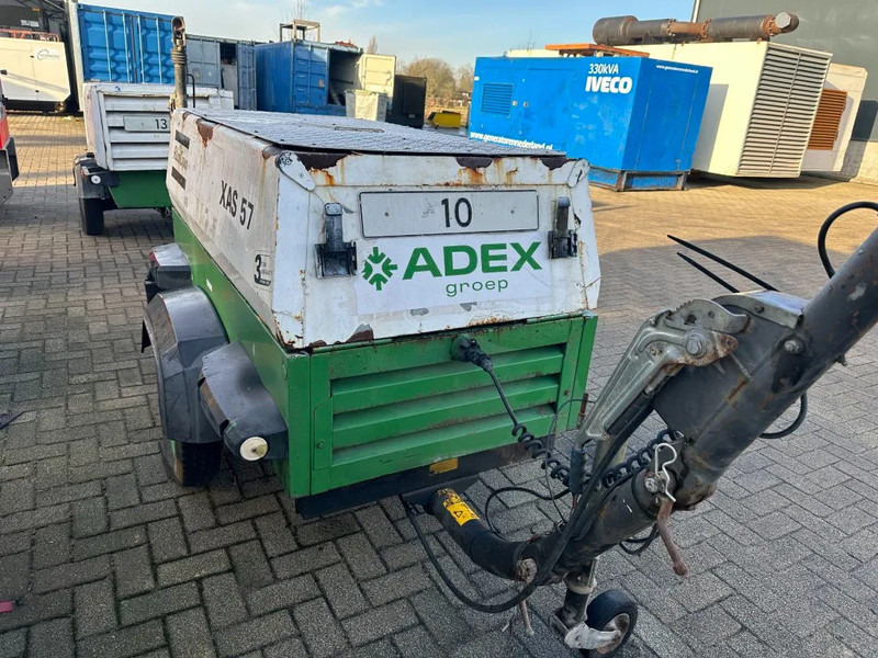 Atlas-Copco XAS 57 DD Deutz 3 m3 / min 23 kW 7 Bar Mobiele Diesel Compressor op aanhanger - Compressore d'aria: foto 5 Atlas-Copco XAS 57 DD Deutz 3 m3 / min 23 kW 7 Bar Mobiele Diesel Compressor op aanhanger - Compressore d'aria: foto 5