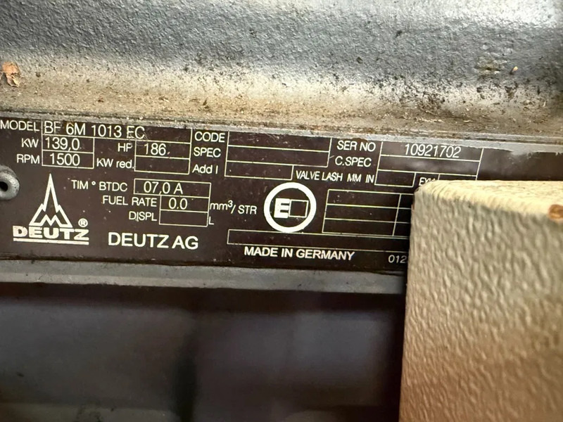 Deutz BF6M 1013 EC 139 kW 186 PK Diesel Motor Engine - Motore per Mezzo di movimentazione: foto 3 Deutz BF6M 1013 EC 139 kW 186 PK Diesel Motor Engine - Motore per Mezzo di movimentazione: foto 3