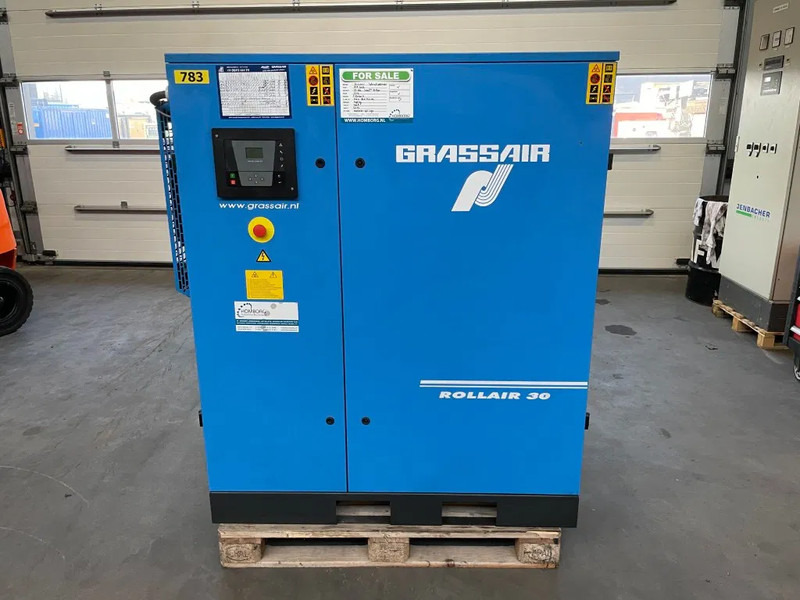Grassair RLR30B G10 elektrische schroefcompressor 22 KW, 3.000L/min. 10Bar - Compressore d'aria: foto 1 Grassair RLR30B G10 elektrische schroefcompressor 22 KW, 3.000L/min. 10Bar - Compressore d'aria: foto 1