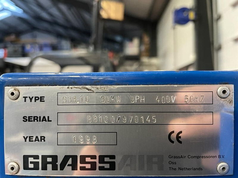 Grassair S88.10 Elektrische Schroefcompressor 4000L / min 10 Bar - Compressore d'aria: foto 3 Grassair S88.10 Elektrische Schroefcompressor 4000L / min 10 Bar - Compressore d'aria: foto 3