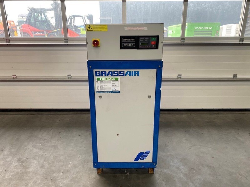 Grassair WIS 11.7 Silent 4 kW 550 L / min 12 Bar Schroefcompressor - Compressore d'aria: foto 1 Grassair WIS 11.7 Silent 4 kW 550 L / min 12 Bar Schroefcompressor - Compressore d'aria: foto 1