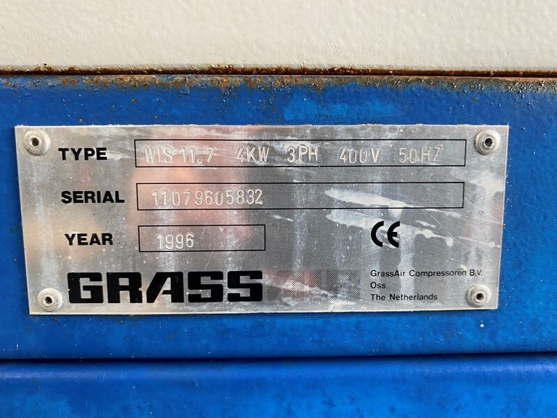 Grassair WIS 11.7 Silent 4 kW 550 L / min 12 Bar Schroefcompressor - Compressore d'aria: foto 3 Grassair WIS 11.7 Silent 4 kW 550 L / min 12 Bar Schroefcompressor - Compressore d'aria: foto 3